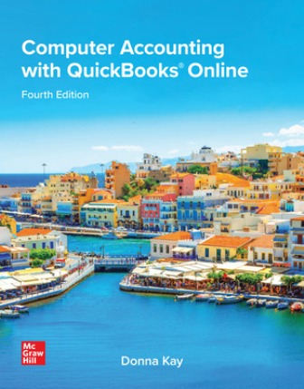 Computer Accounting with QuickBooks Online 4e TEST BANK Kay